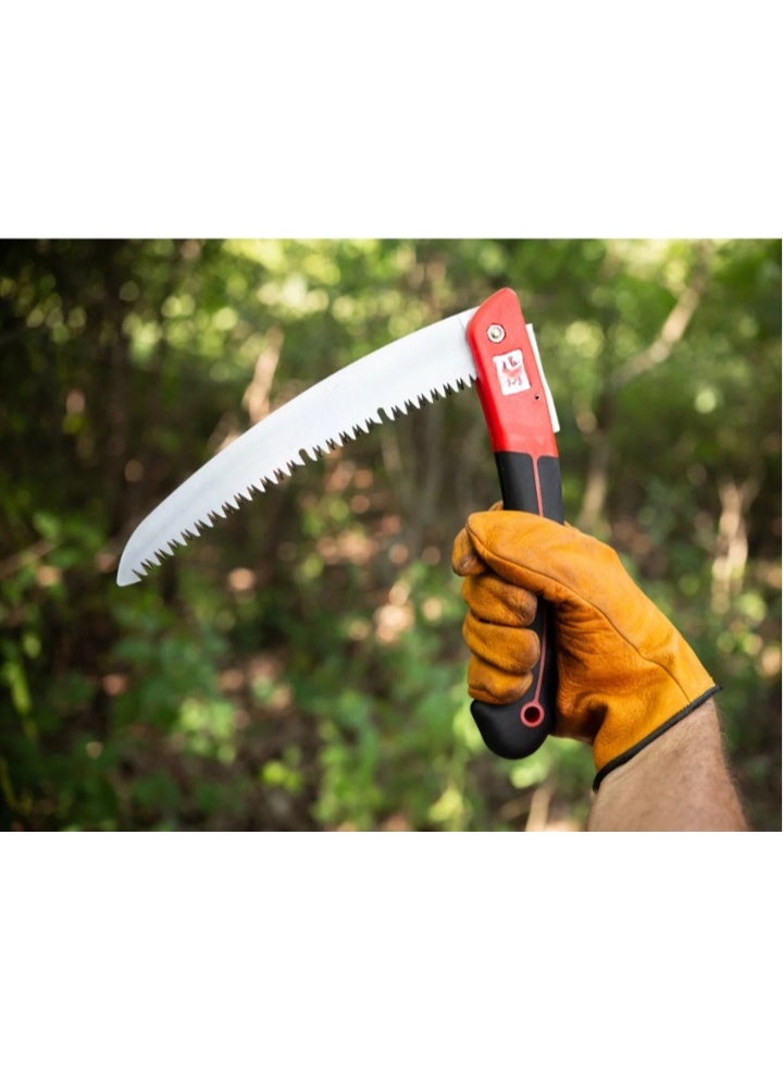 بايك ما منشار تقليم قابل للطي احترافي من بايك ما (RS-210) مصنوع من الفولاذ المقاوم للصدأ، صنع في كوريا، مثالي للاستخدام المنزلي والحدائق الخارجية - Image 4